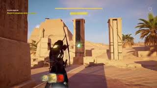 Un dono degli dei  Assassin’s Creed Origins PS 4  Rompicapo della meridiana min 200 [upl. by Yovonnda]