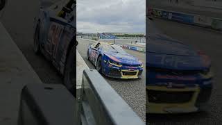 Euro Nascar Elite 1 Raceway Venray automobile racing race ovalracing euronascar [upl. by Arekahs]