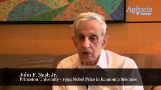 Interview with John Nash  Nobel Prize in Economics Sciences1994 [upl. by Greene867]