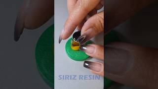 Resin Ring 💍 resinart resincrafts epoxyresin epoxy resin [upl. by Orsay]