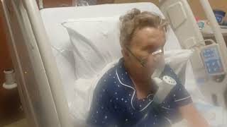 Example of an ALBUTEROL Breathing Treatment in a Hospital Room Application DEMONSTRATION [upl. by Eah766]