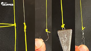 5 Knots ALL Fisherman Should Know  Knot Tying Tutorial  A Fishing Knot for EVERY Situation [upl. by Eecyaj]