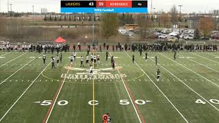 RSEQ D2 Football 🏈 QF LionelGroulx  SaintHyacinthe 20241102 [upl. by Idonna]