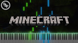 Minecraft Wet Hands Easy Piano Tutorial  C418 [upl. by Khai]