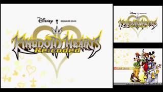 Kingdom Hearts Recoded DS Playthrough 01 Title Screens [upl. by Anoblav]