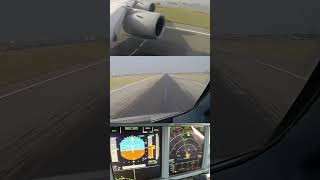 STUNNING A380 Cockpit Landing with Instrument View and Moving Ground Map AirClips shorts [upl. by Storm]