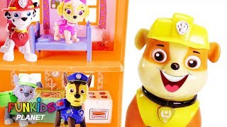 Paw Patrol Skye amp Chase Magical Doll House with Surprises [upl. by Herrah]