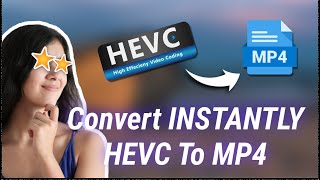 2024 Tutorial Convert HEVC Files to MP4 with VLC Media Player INSTANTLY [upl. by Eeluj]