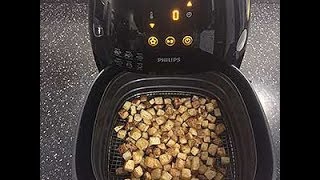 Phillips XL Air Fryer  Crispy Homemade Hash Brown Potato [upl. by Sibilla]