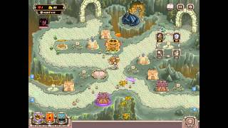 Kingdom Rush Frontiers Walkthrough Level 13 Beresads Lair Veteran Heroic [upl. by Eynobe297]