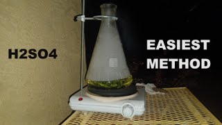 Purifying Sulfuric Acid Drain Cleaner Easiest Method [upl. by Luther]