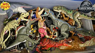 New Jurassic World 50 Gallon Surprise Box Dinosaur Toys Fallen Kingdom Mattel TRex Spinosaurus [upl. by Liggitt]