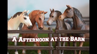 Silver Star Stables  S03 E04  A Afternoon at the Barn Schleich Horse Series [upl. by Letha724]