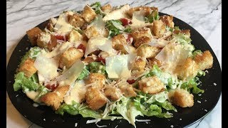 Идеальный Салат quotЦезарьquot и Правильное Его Приготовление  Caesar Salad  Греческий Салат [upl. by Mcclure]