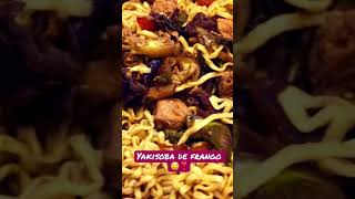 Yakisoba de Frango 🤤🤩 Receita no canal ❤️ [upl. by Egroeg]