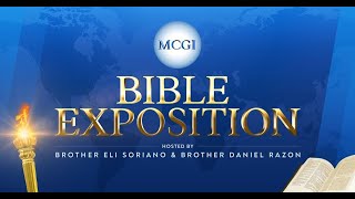 MCGI Bible Exposition  Tagalog  Thursday October 3 2024 at 12 AM PHT [upl. by Ytinirt]