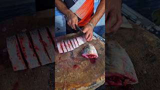 Hilsa fish cutting skills viralvideo seafish fishing food fish shorts video trending new [upl. by El]