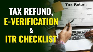 Income Tax Return 202324 Refund Everification Tax Payment Revised Return  FAQs answered [upl. by Romeo205]