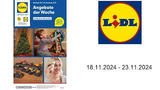 Lidl Prospekt DE  vom 1811 bis 23112024 [upl. by Roswell]