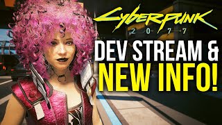 Cyberpunk 2077  NEW Developer Stream Upcoming Patch CDPR Not For SALE amp More [upl. by Natalina]