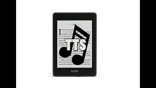 Kindle Paperwhite 4 TTS Text to Speech [upl. by Maxy]