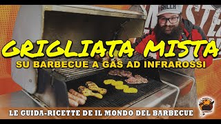 Grigliata Mista su BBQ a gas infrarossi Crossray  Le ricette con Chef Alex  Il Mondo del Barbecue [upl. by Alimaj]