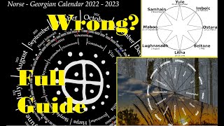 The Norse Calendar Explanation [upl. by Ahsimik]