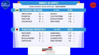 Mudgeeraba Premier Div 2 v Helensvale 2nd Grade [upl. by Ecirtac505]