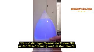 Produktbewertung Arendo Luftbefeuchter 25 Liter leise  7 LED Farben Stimmungslicht – 2 schaltbare [upl. by Eninaj]