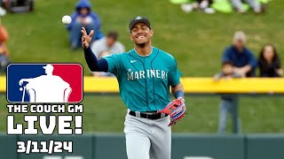 Mariners add Ryne Stanek Kowar headed to TJ Ms Opening Day Lineup Couch GM Podcast 38 [upl. by Adiari6]