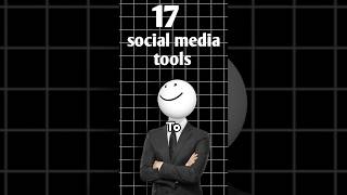 17 Best Social Media Tools socialmedia aitools [upl. by Ima]