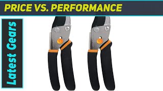 Fiskars 91095935J Steel Bypass Pruning Shears  Best Value 2 Pack [upl. by Nessy]