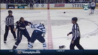 Chris Thorburn vs Ryan Reaves Feb 8 2014 [upl. by Shu779]