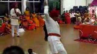 UK Rajput Samaj SWORD Dance 2005 NAVRATRI [upl. by Anaytat671]