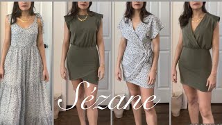 SEZANE HAUL TRYON REVIEW  SEZANE SUMMER COLLECTION 2022 [upl. by Schulman]