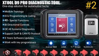 XTOOL D9 PRO DIAGNOSTICS MACHINE 2024 automobile diagnostictroublecode chatgpt ai [upl. by Atiroc311]