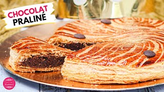 Recette de galette des rois chocolat et praliné [upl. by Cuyler]