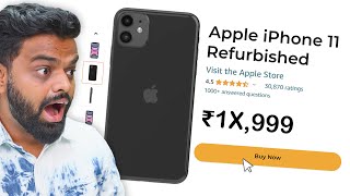 I BOUGHT THE iPhone 11 Refurbished ⚠️ SCAM To Nhi HOGA [upl. by Lilia]