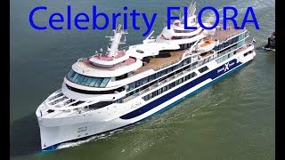 4K  Amazing new Expedition Ship Celebrity FLORA  First Sea Trials starting from Rotterdam [upl. by Attevroc249]