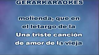 Moliendo café  Ricardo Montaner  Karaoke [upl. by Nywled]