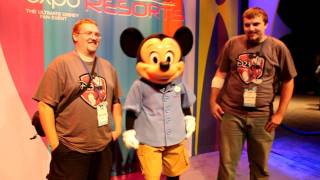 Chad amp Mark Talk to Mickey at D23 Expo 2011 HD [upl. by Asilrac]