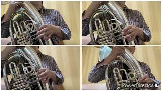 Siberius No5 〜3movhorn melody by wagnertuba [upl. by Darryn]