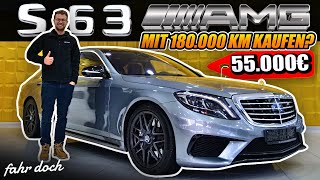 Günstiger als ein NEUER GTI Mercedes S63 AMG Lang für 55000€  Gebrauchtwagencheck [upl. by Oiralih]