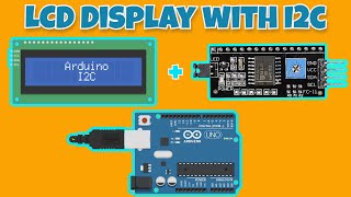 I2C LCD display with Arduino Easy Tutorial [upl. by Yenaffit]