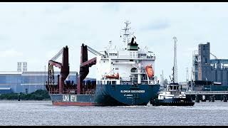 12641 DWT Antigua amp Barbuda flagged General Cargo Ship SLOMAN DISCOVERER [upl. by Callan]