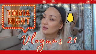 VLOGMAS 21  Trivia de Craciun  Unghii si prajitura [upl. by Nirra]