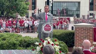 Nick Saban’s speech as Saban Field is dedicated at BryantDenny Stadium [upl. by Ahsinek]