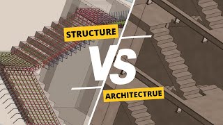 All Details of Architecture and Structure Staircase  Revit Tutorials [upl. by Drewett293]