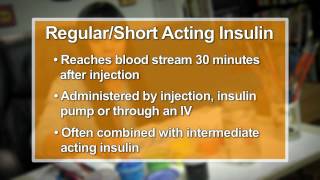 Taking Medications  Types of Insulin [upl. by Evvy388]