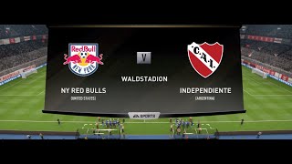 NY RED BULLS 51 INDEPENDIENTE ARG I Juego 12 La Super Liga Clásica 19 Videojuego Futbol Soccer [upl. by Aicul]